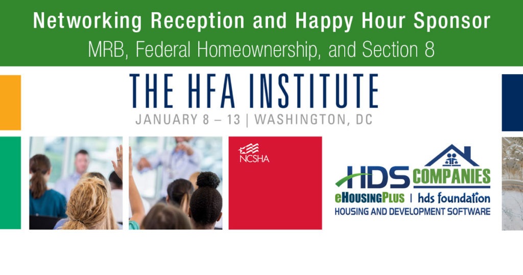 See you at NCSHA 2023 HFA Institute! Housing and Development Software